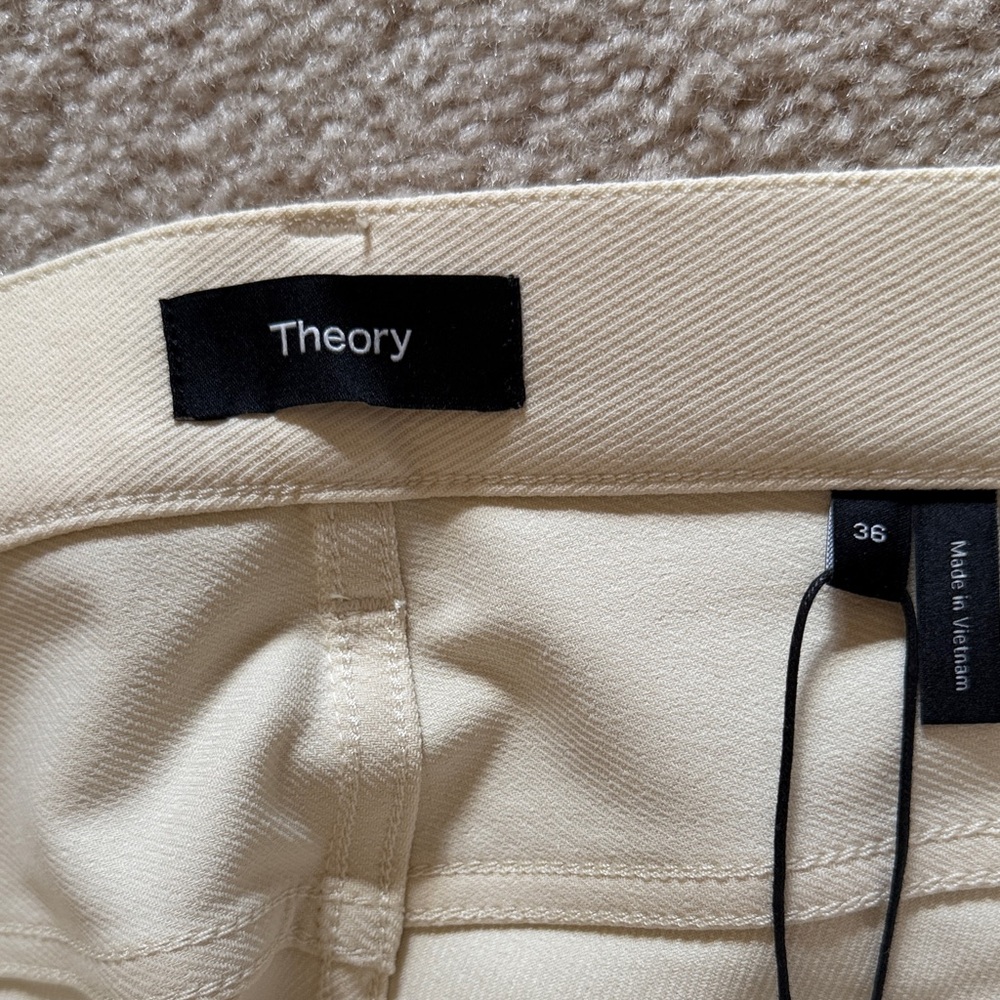 Theory Cream Raffi neoteric twill - Picture 10 of 11